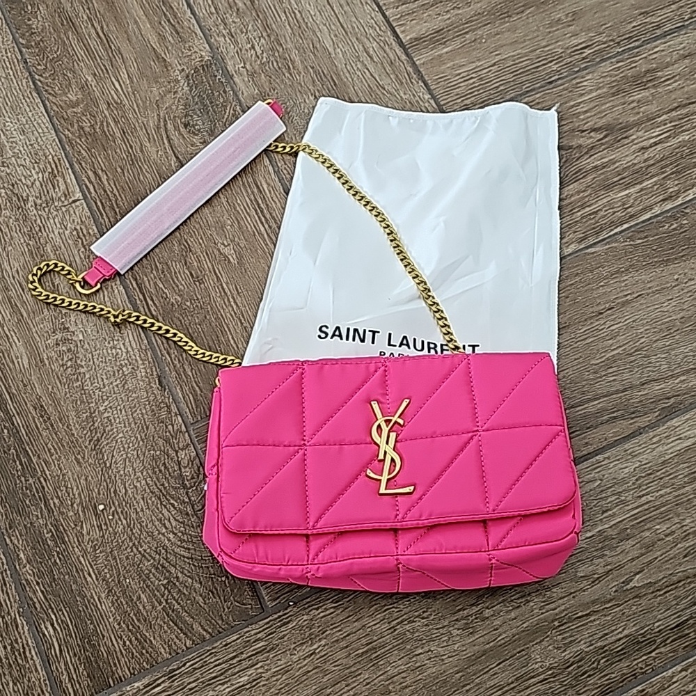 Saint Laurent purse hot pink